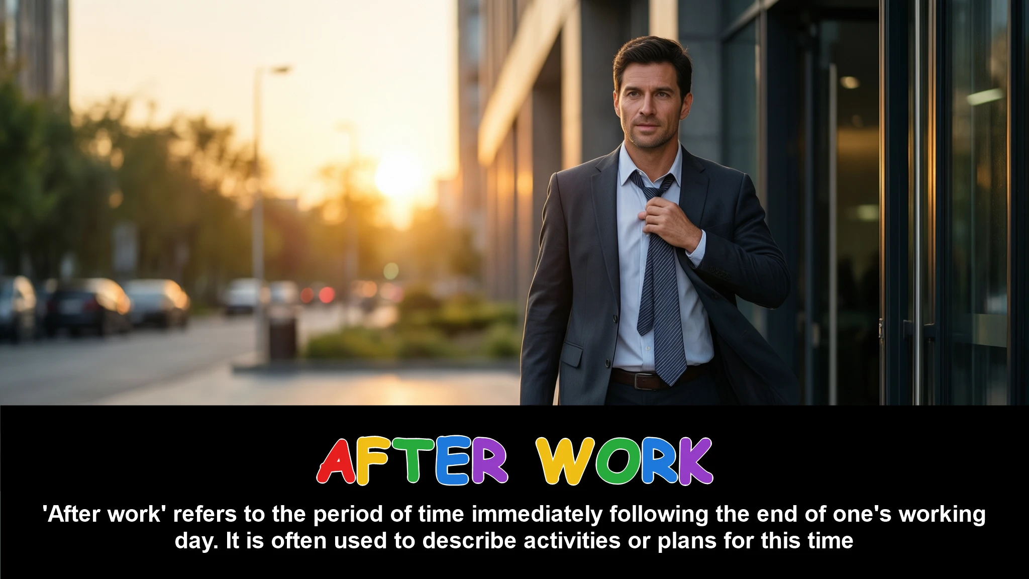 English Illustration for after work